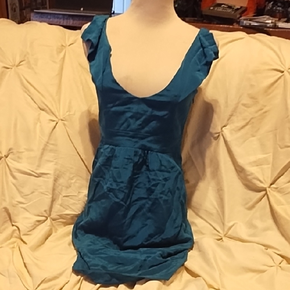 Laila Azhar Green  Dress
